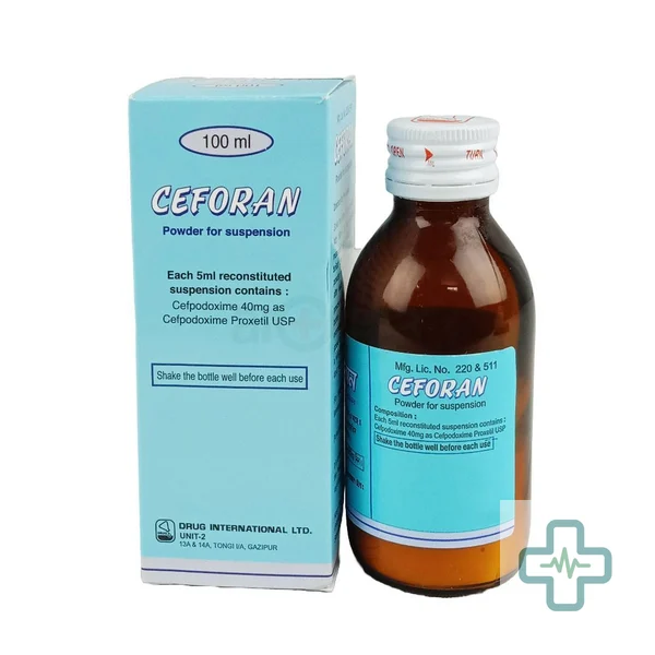 Ceforan 40 mg/5 ml Powder For Suspension — Cefpodoxime (Cefpodoxime Proxetil)