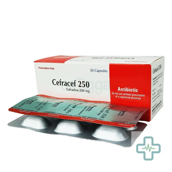 Cefracef 250 mg Capsule — Cephradine
