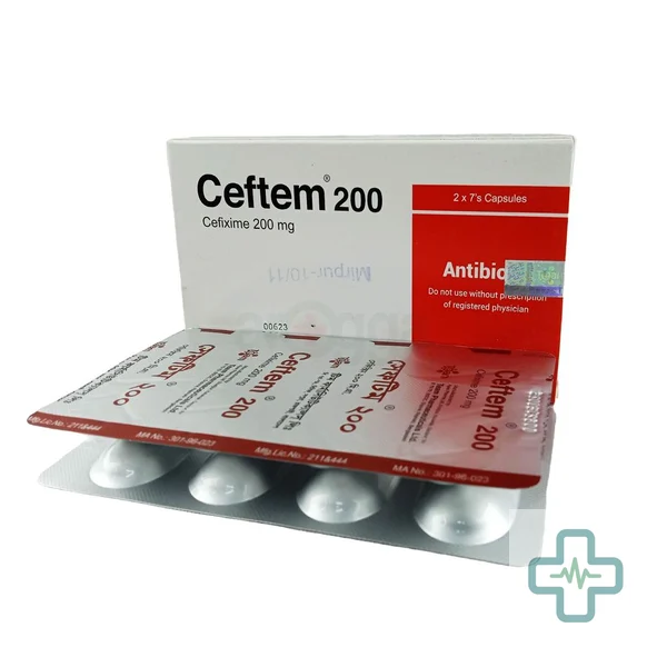 Ceftem 200 mg Capsule — Cefixime