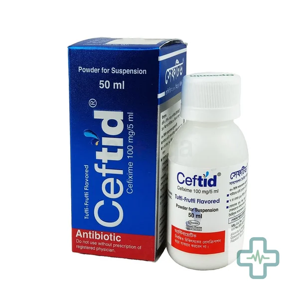 Ceftid 100 mg/5 ml Powder For Suspension — Cefixime