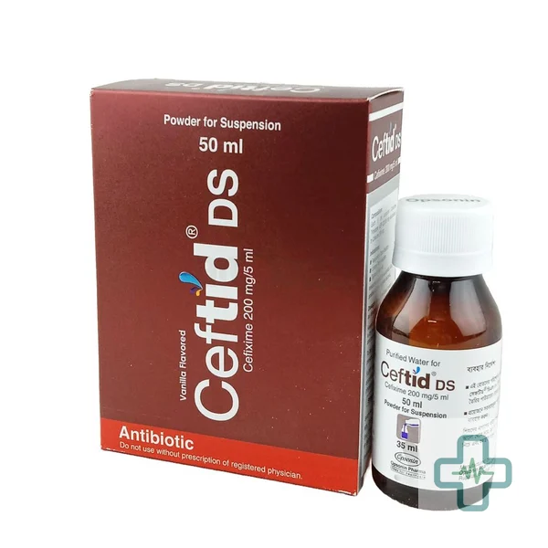 Ceftid DS 200 mg/5 ml Powder For Suspension — Cefixime