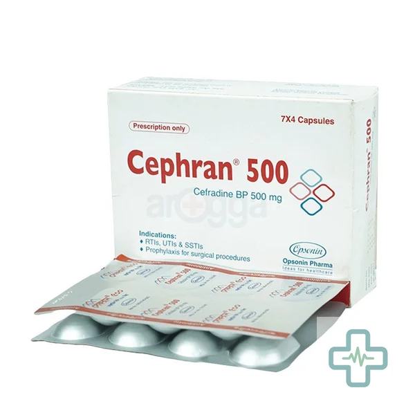 Cephran 500 mg Capsule — Cephradine
