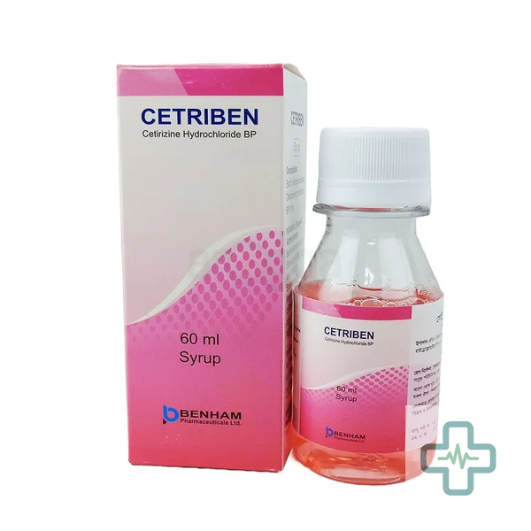 Cetriben 5 mg/5 ml Syrup — Cetirizine Dihydrochloride