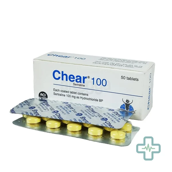 Chear 100 mg Tablet — Sertraline