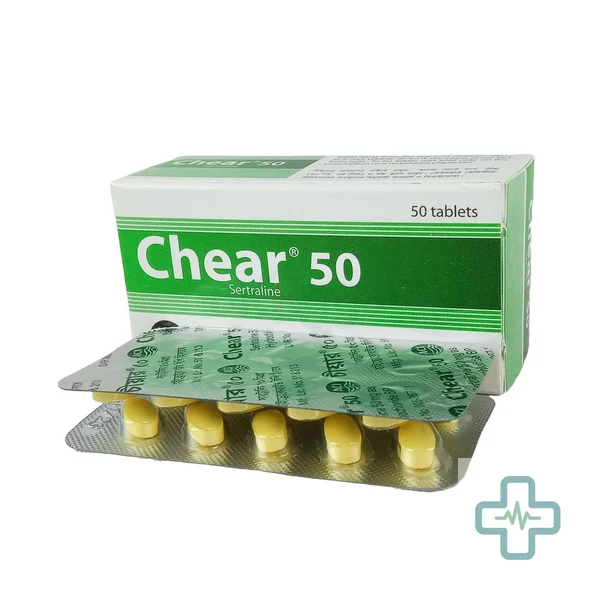 Chear 50 mg Tablet — Sertraline