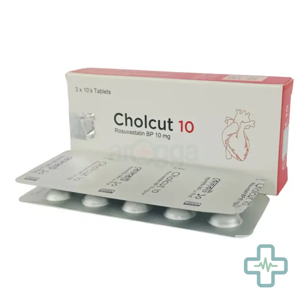Cholcut 10 10 mg Tablet — Rosuvastatin