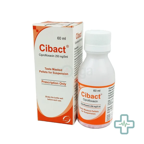 Cibact 250 mg/5 ml Powder For Suspension — Ciprofloxacin