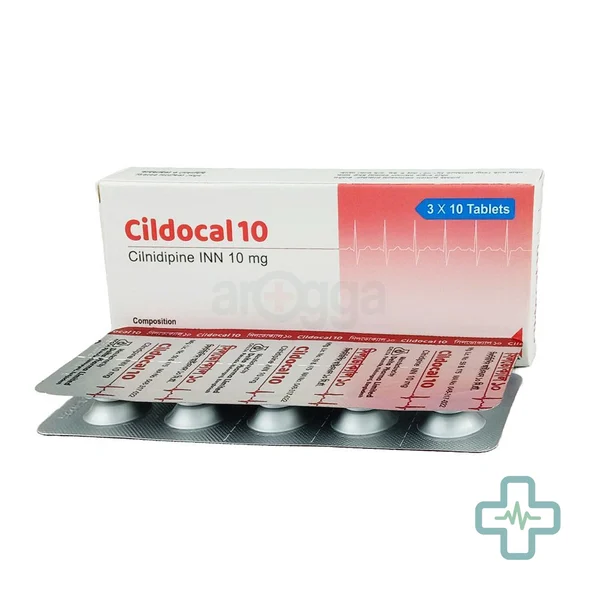 Cildocal 10 10 mg Tablet — Cilnidipine