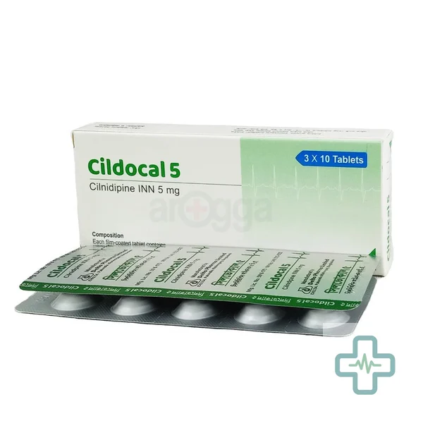 Cildocal 5 5 mg Tablet — Cilnidipine