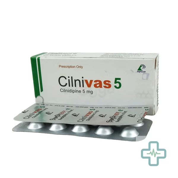 Cilnivas 5 5 mg Tablet — Cilnidipine