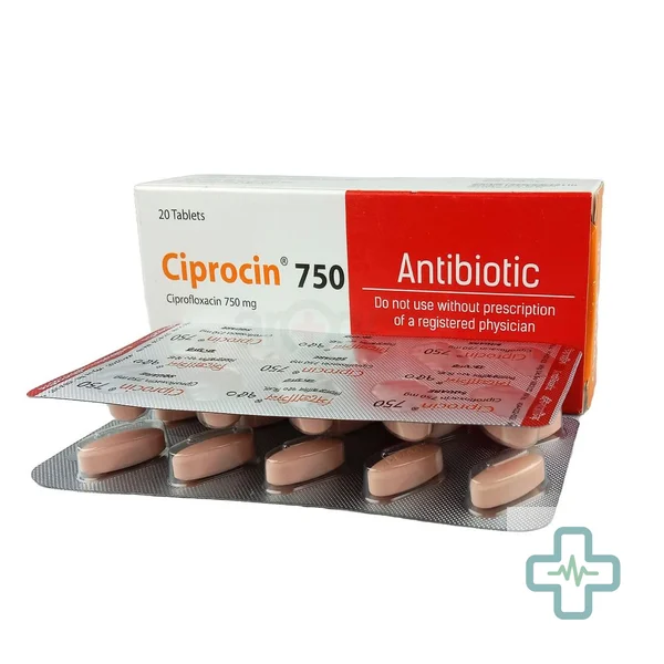 Ciprocin 750 mg Tablet — Ciprofloxacin