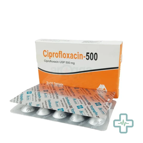 Ciprofloxacin 500 500 mg Tablet — Ciprofloxacin