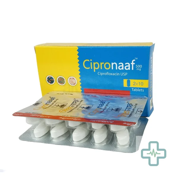 Cipronaaf 500 mg Tablet — Ciprofloxacin