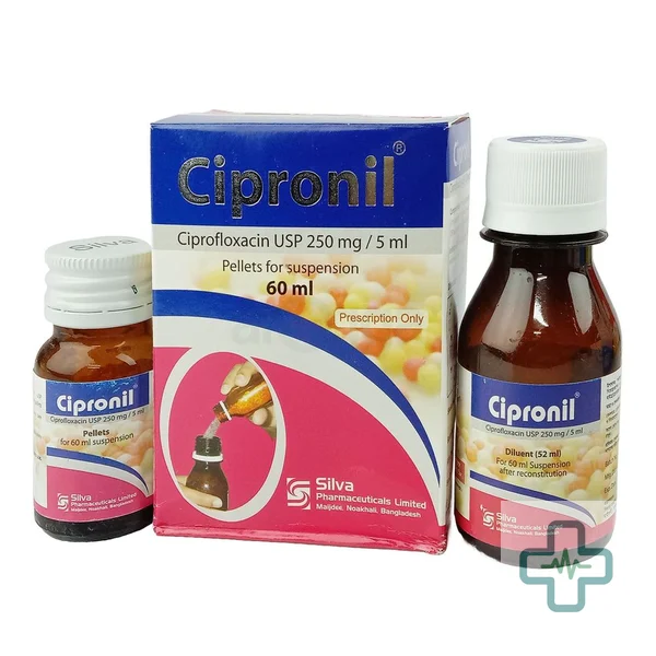 Cipronil 250 mg/5 ml Powder For Suspension — Ciprofloxacin