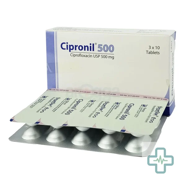 Cipronil 500 mg Tablet — Ciprofloxacin