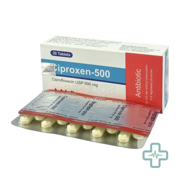 Ciproxen 500 mg Tablet — Ciprofloxacin