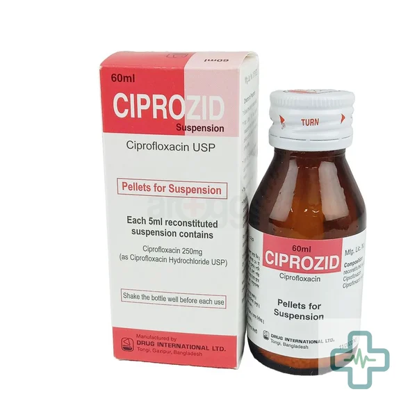 Ciprozid 250 mg/5 ml Powder For Suspension — Ciprofloxacin