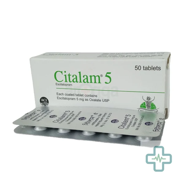 Citalam 5 5 mg Tablet — Escitalopram