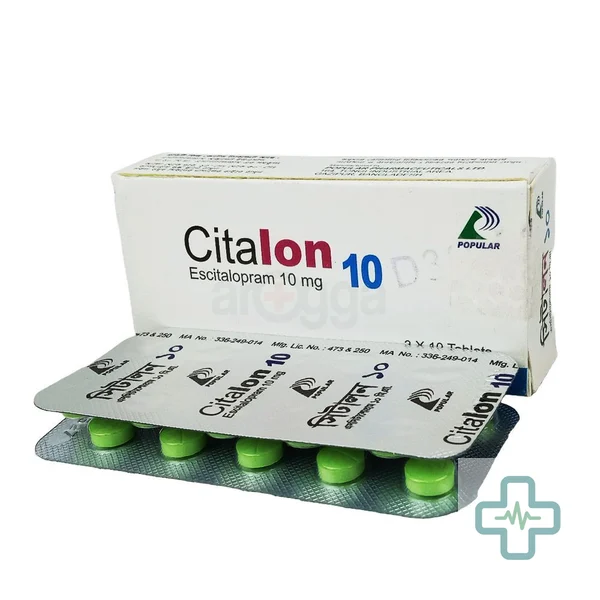 Citalon 10 mg Tablet — Escitalopram