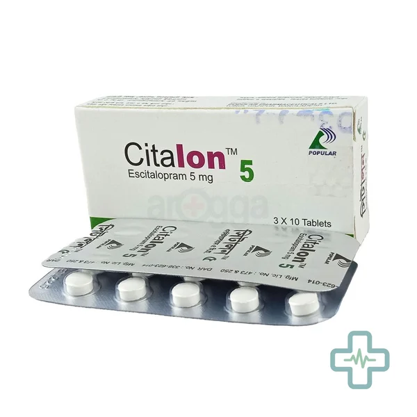 Citalon 5 5 mg Tablet — Escitalopram