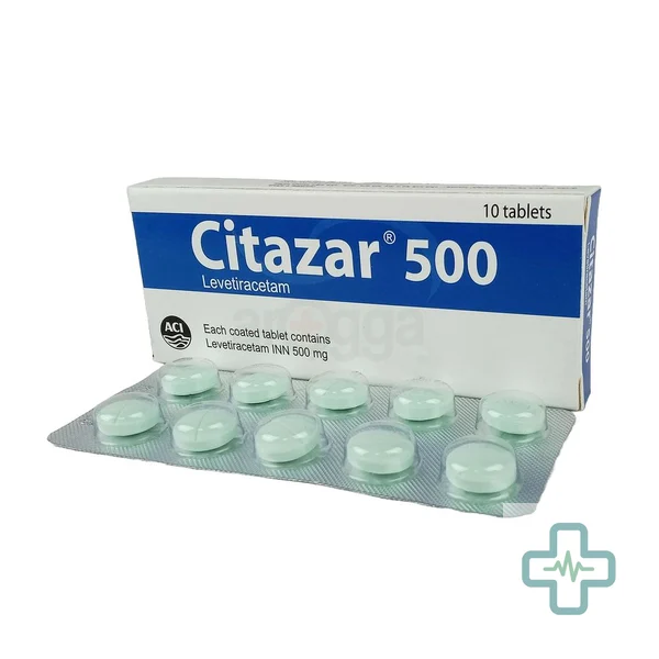 Citazar 500 mg Tablet — Levetiracetam