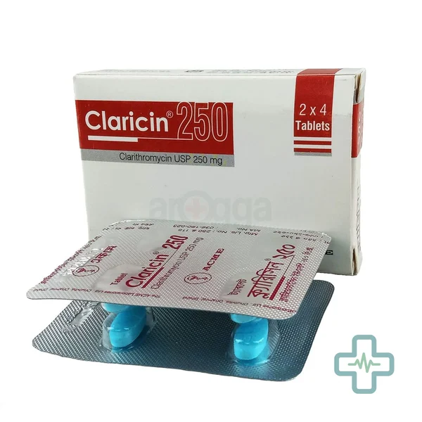 Claricin 250 mg Tablet — Clarithromycin