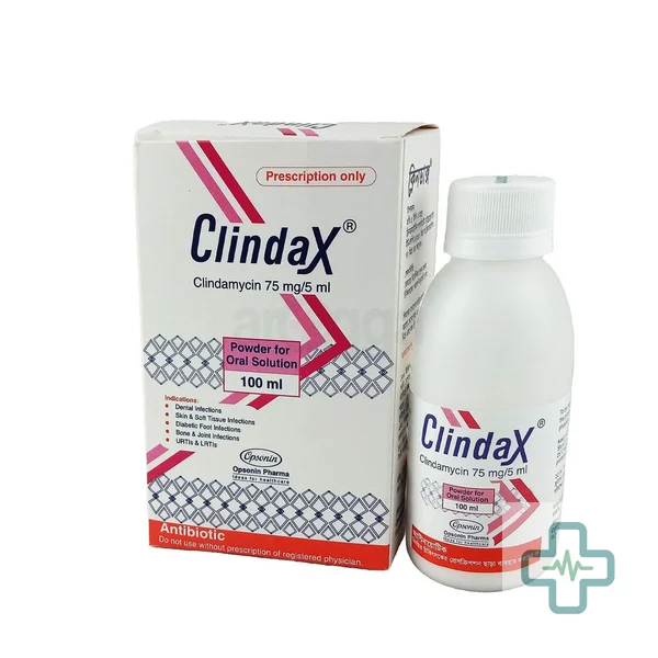 Clindax 75 mg/5 ml Powder For Suspension — Clindamycin