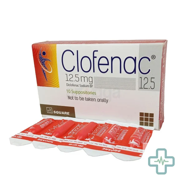 Clofenac 12.5 mg Suppository — Diclofenac Sodium