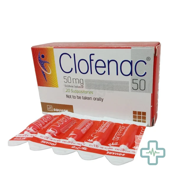 Clofenac 50 mg Suppository — Diclofenac Sodium