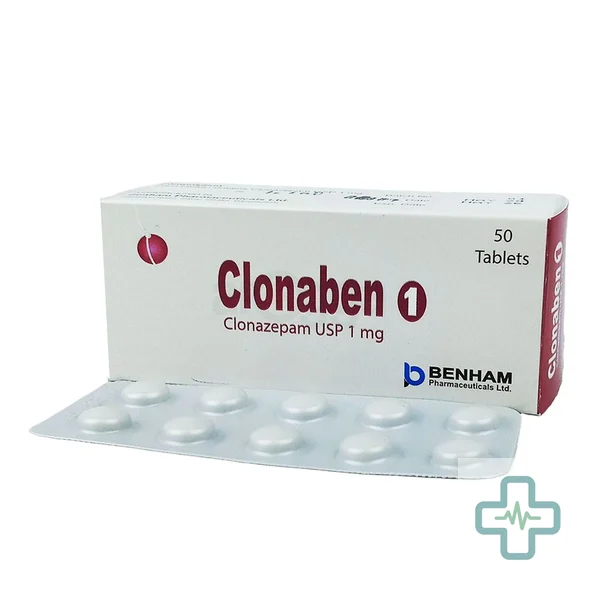 Clonaben 1 1 mg Tablet — Clonazepam