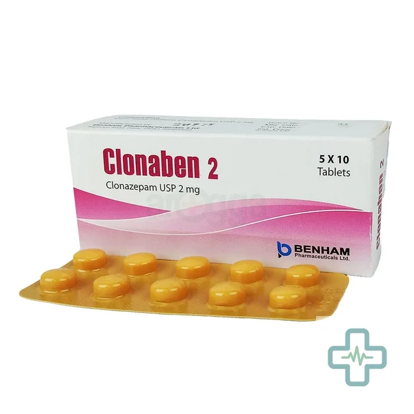 Clonaben 2 2 mg Tablet — Clonazepam