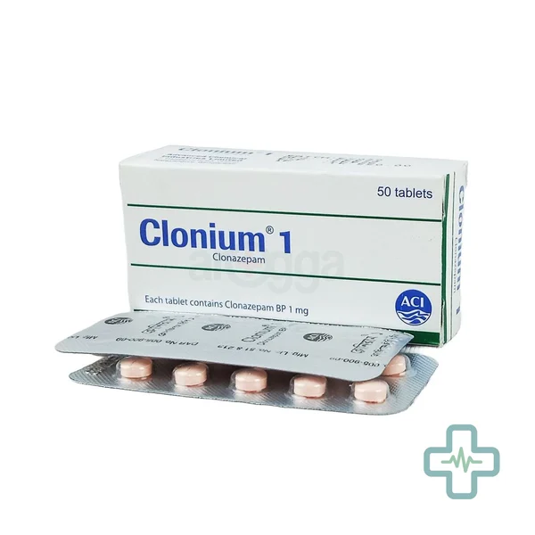 Clonium 1 mg Tablet — Clonazepam