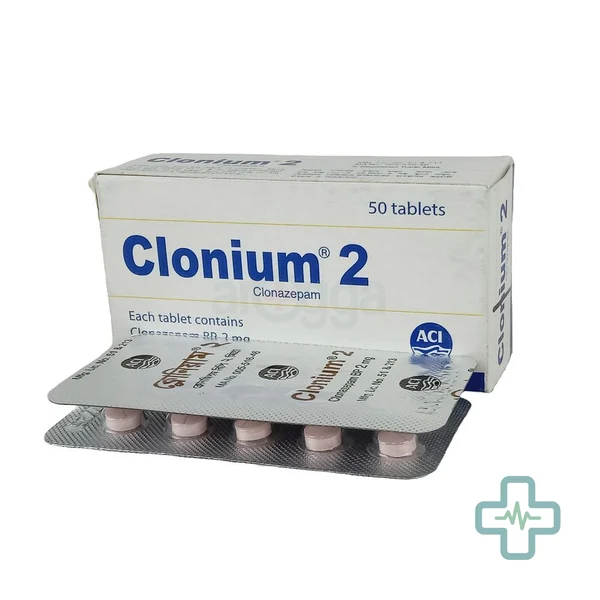 Clonium 2 mg Tablet — Clonazepam