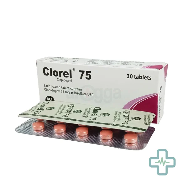 Clorel 75 mg Tablet — Clopidogrel