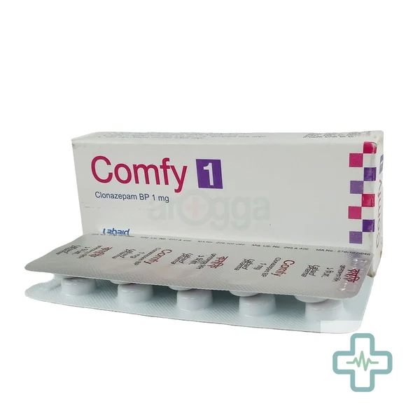Comfy 1 1 mg Tablet — Clonazepam