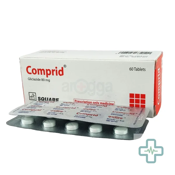 Comprid 80 mg Tablet — Gliclazide