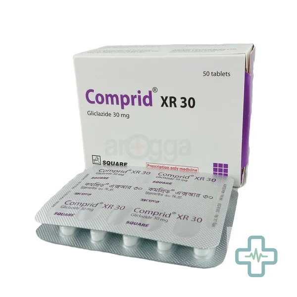 Comprid XR 30 30 mg Tablet — Gliclazide