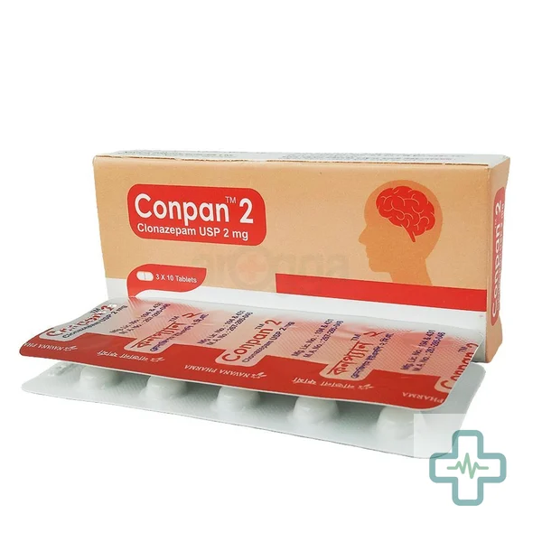 Conpan 2 2 mg Tablet — Clonazepam