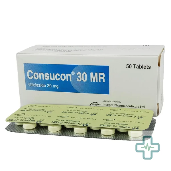 Consucon 30 MR 30 mg Tablet — Gliclazide