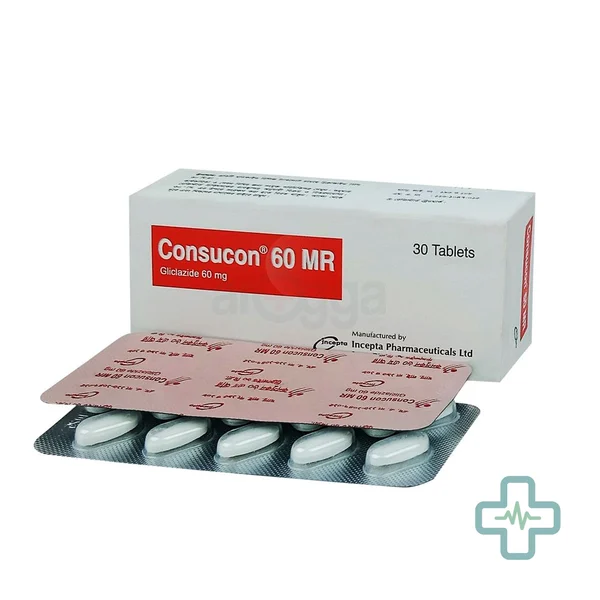 Consucon 60 MR 60 mg Tablet — Gliclazide
