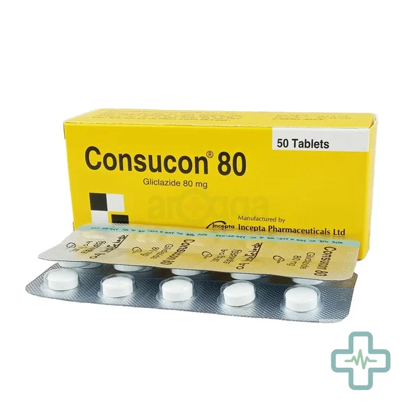 Consucon 80 80 mg Tablet — Gliclazide