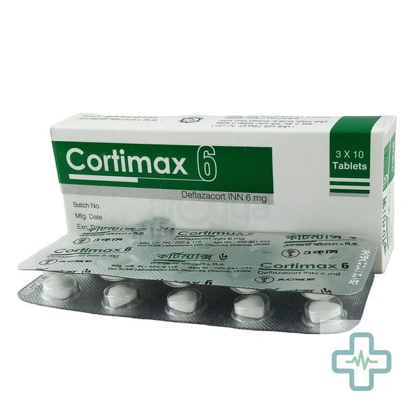 Cortimax 6 mg Tablet — Deflazacort