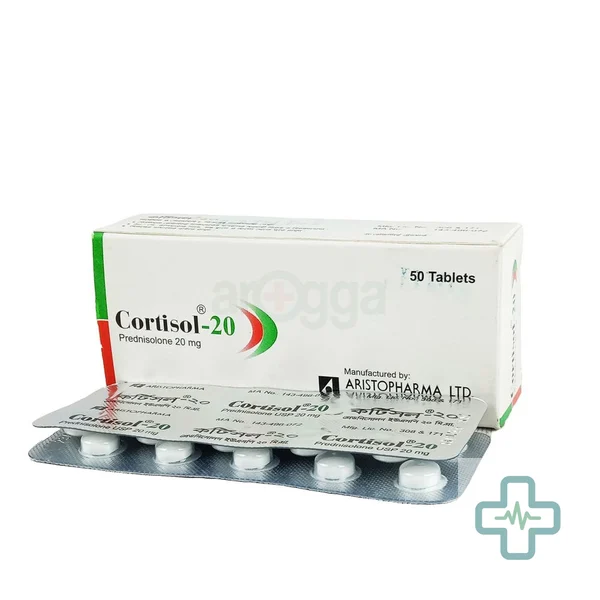 Cortisol 20 mg Tablet — Prednisolone