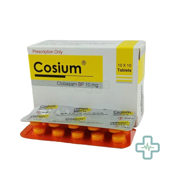 Cosium 10 mg Tablet — Clobazam