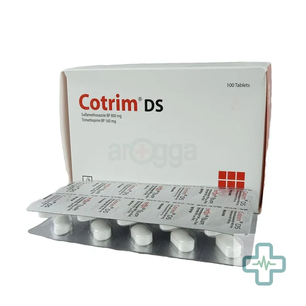 Cotrim DS 800 mg + 160 mg Tablet — Co-trimoxazole (Sulphamethoxazole + Trimethoprim)