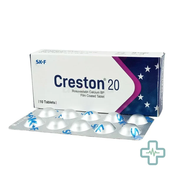 Creston 20 20 mg Tablet — Rosuvastatin