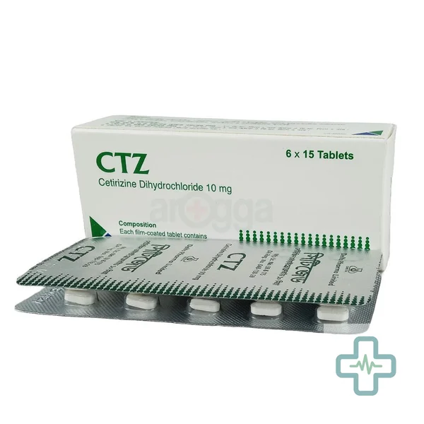 CTZ 10 mg Tablet — Cetirizine Dihydrochloride