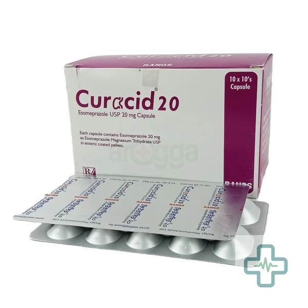 Curacid 20 mg Capsule — Esomeprazole