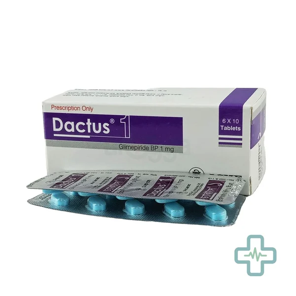 Dactus 1 mg Tablet — Glimepiride