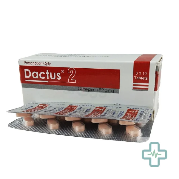 Dactus 2 mg Tablet — Glimepiride
